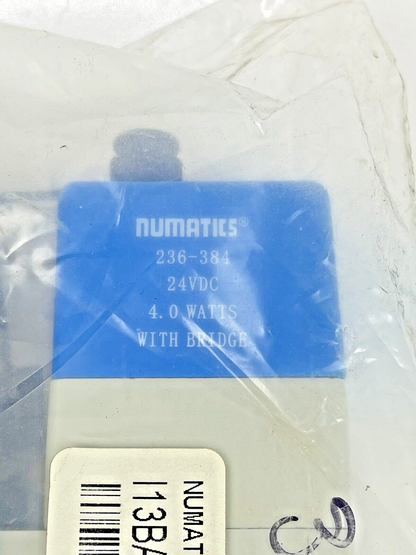 NUMATICS - I13BA415MP56Y61 - ASCO - SOLENOID VALVE - 24 VDC - 4 WATTS W/ BRIDGE2