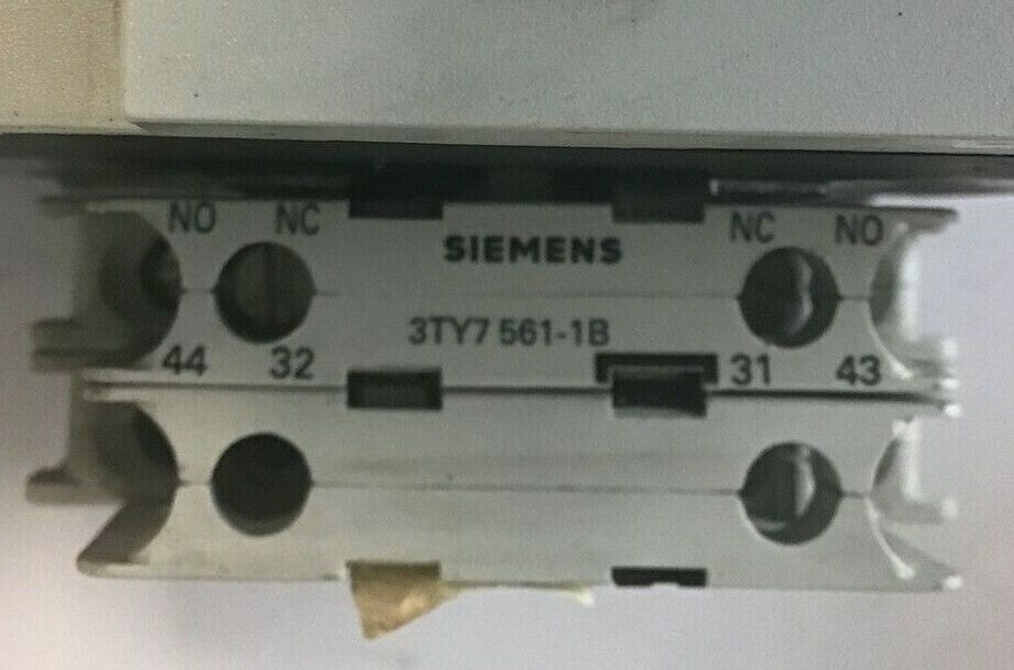 SIEMENS 3TF4422-0A..1 CONT.W/AUX CONTACT 3TY756-1A&3TY75611B W 3UA5500-1J RELAY 1