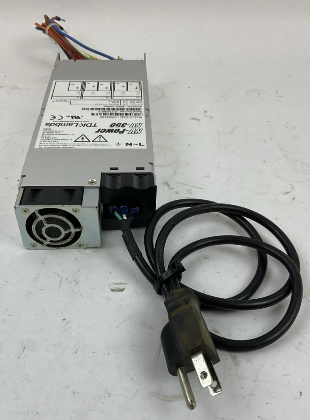 TDK-Lambda NV3266SH POWER SUPPLY NV-POWER NV-350 INPUT 100-240VAC4
