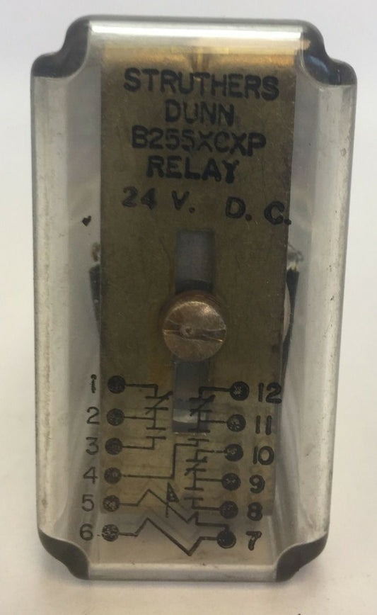 STRUTHERS-DUNN B255XCXP RELAY 24VDC0