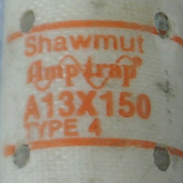 LOT of 4 / SHAWMUT A13X150 AMP-TRAP® BOLT-ON SEMICONDUCTOR FUSE / 150A / 130V1
