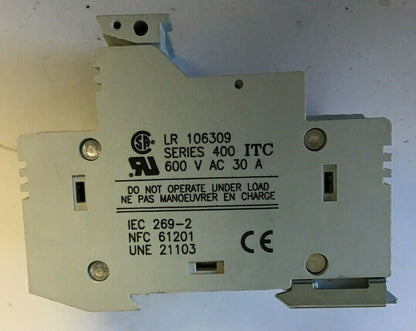 ITC VLC10 FUSE HOLDER LR 106309 600VAC 30A 1P ***LOTOF4**7