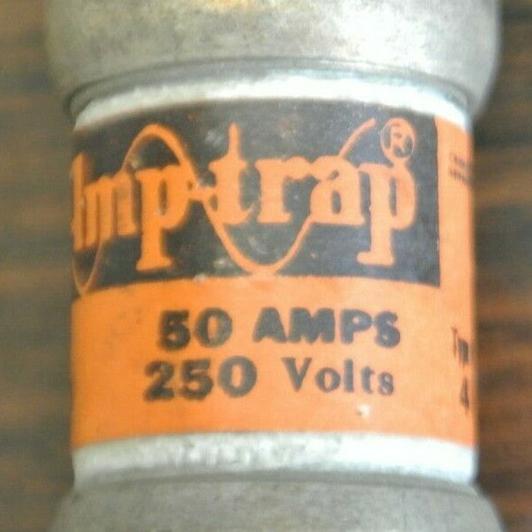 SHAWMUT AMP-TRAP® A25X50 RECTIFIER FUSE / 250V / 50A / NEW SURPLUS / A25X50 BOGO2