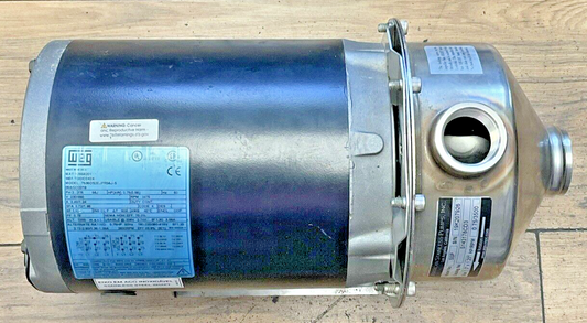 WEG .7536OS3EJPR56J-S PUMP 0.75HP 3475RPM FR 56J 230/460V 2.48/1.24A0