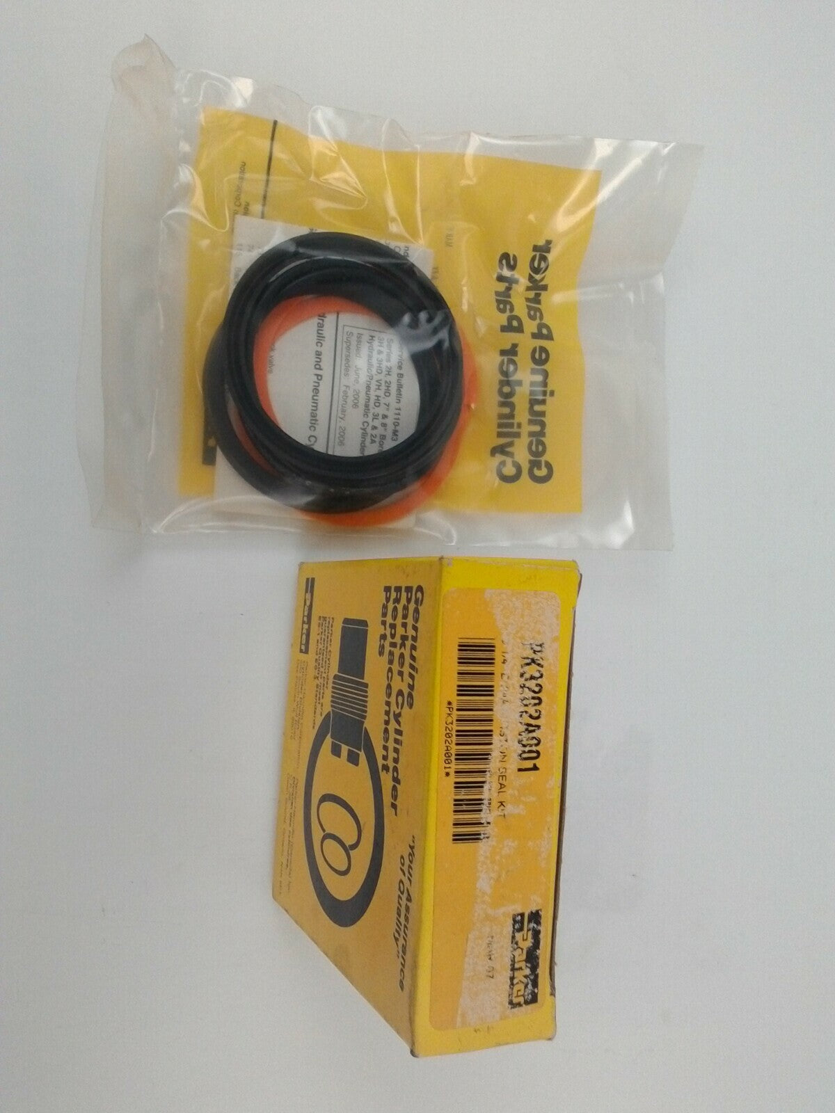 PARKER PK3202A001 3 1/4" BUNAN PISTON SEAL KIT3