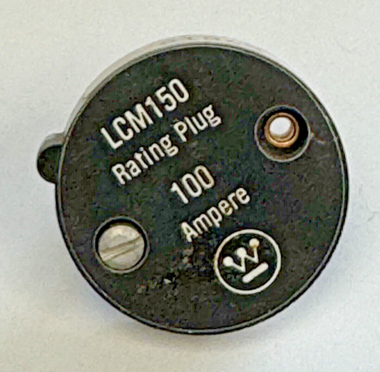 WESTINGHOUSE - 100ALCM - RATING PLUG - LCM150 - 100 AMPERE0