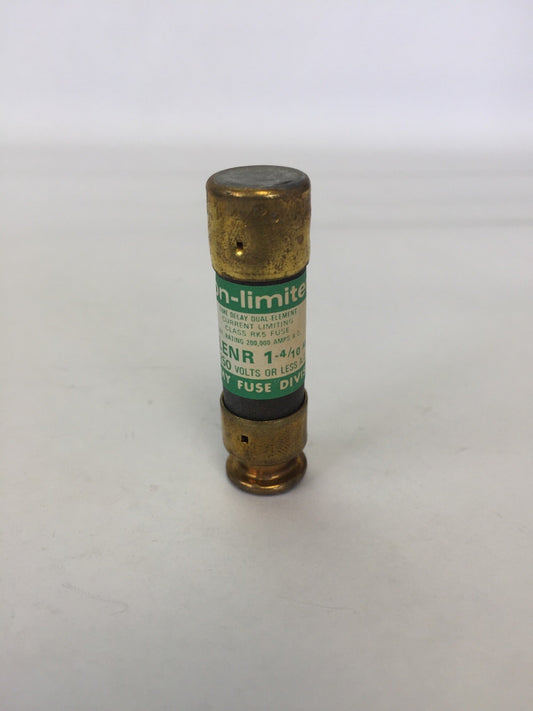 ECONOMY LENR 1-4/10 ECON-LIMITER CLASS RK5 FUSE 250VAC 1-4/10AMP (LOT OF 5)0