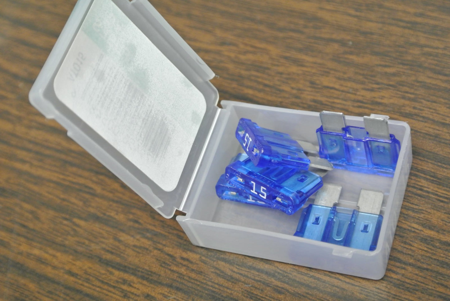 BOX of 5 / LITTELFUSE AT015 / AT0® 15 BLADE-TYPE FUSE / 15A / NEW SURPLUS3