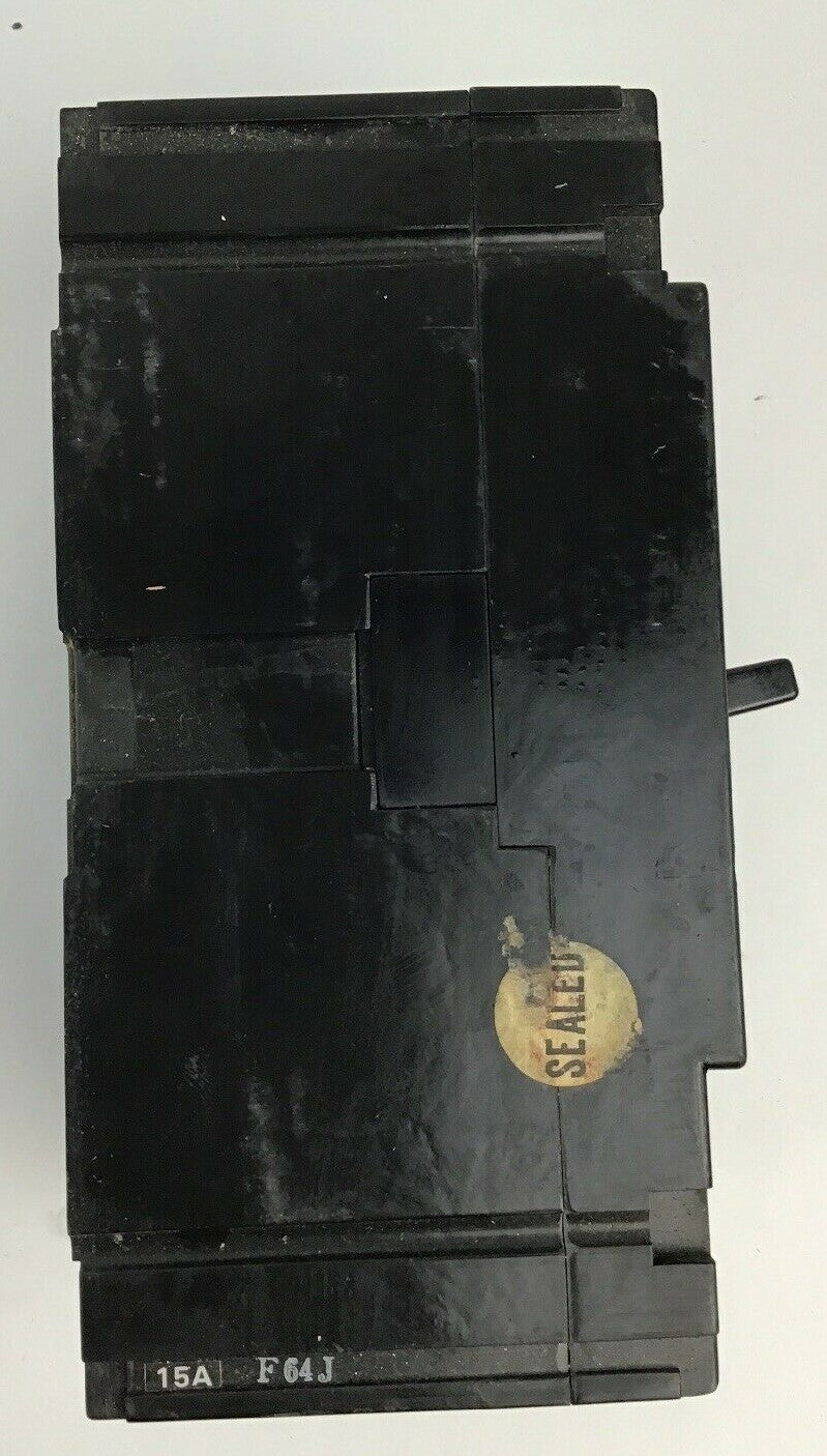 FUJI ELECTRIC BU-ESA2015 15AMP CIRCUIT BREAKER 480VAC 2POLE2