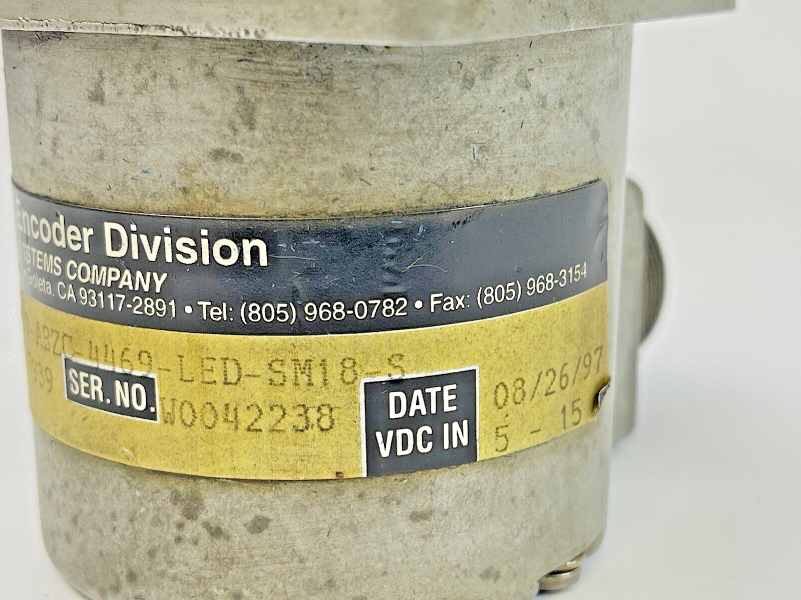 BEI - H25D-SS-500-ABZC-4469-LED-SM18-S - ENCODER - 5-24 VDC - 924-01002-79392