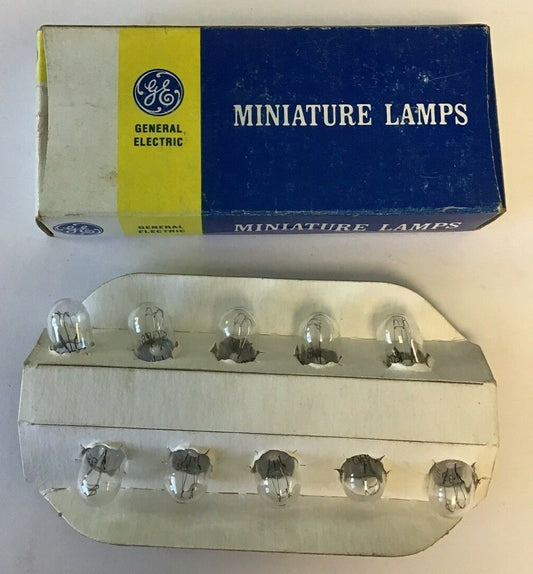 GENERAL ELECTRIC GE657 REPLACEMENT BULBS PACK OF TEN(10)0