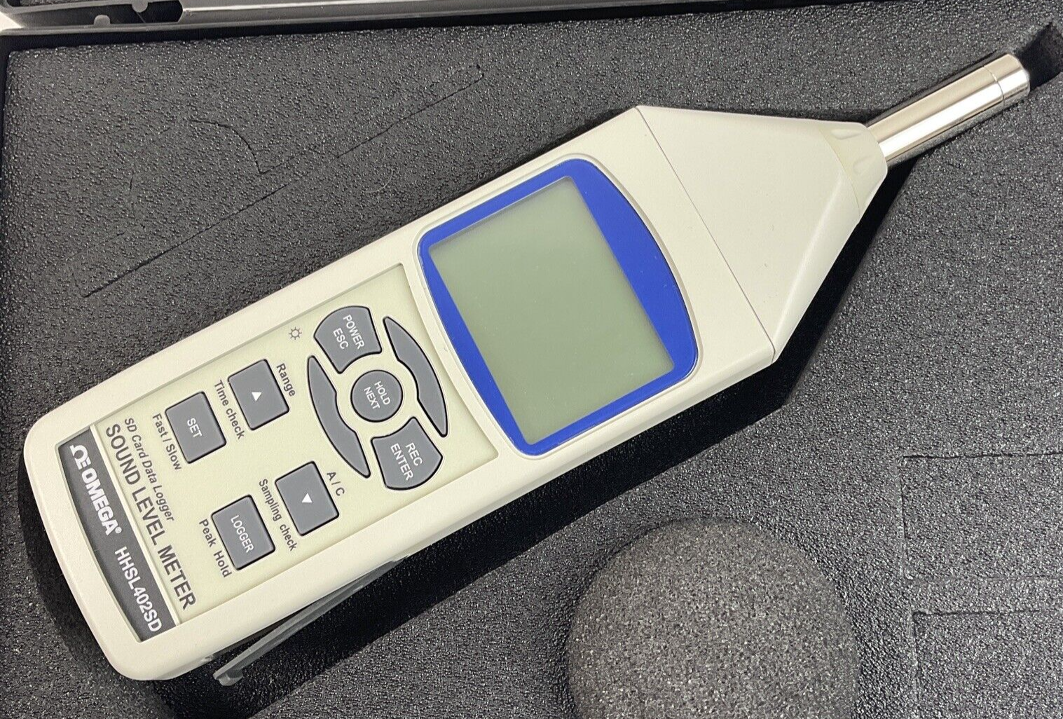 OMEGA HHSL402SD DATA LOGGING METER W/SD CARD SOUND LEVEL METER4