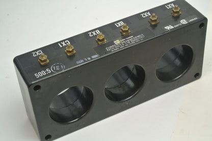 CUTLER-HAMMER 3P85-501  2092A37H07 CURRENT TRANSFORMER 500:5 RATIO 600V 50-400Hz0