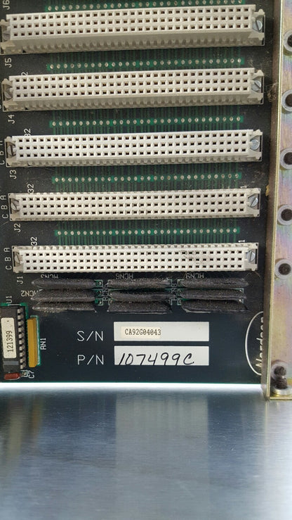 NORDSON 107499C BACK PLANE P4000 PLC RACK1