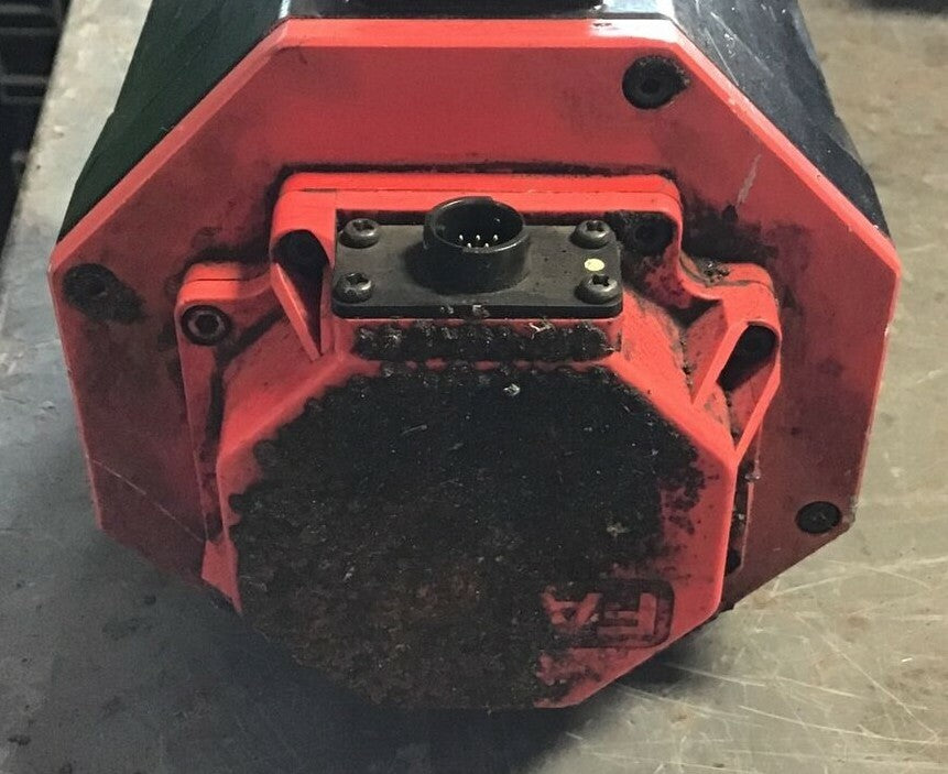 FANUC A06B-0235-B605 AC SERVO MOTOR AIS 8/4000 200-240V 50/60HZ 8POLE 3 PHASE2