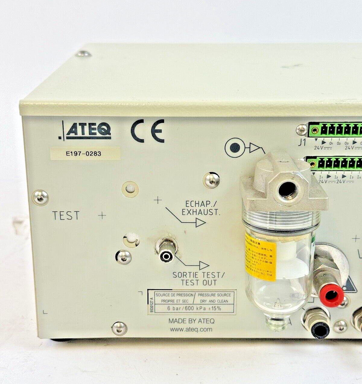 ATEQ - PREMIER G - 9530243 C - G5 COMPACT LEAK DETECTOR/CONTINUOUS FLOW DETECTOR7