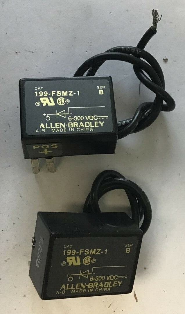 ALLEN BRADLEY 199-FSMZ-1 SURGE SUPPRESSOR SER.B VDC ***LOTOF2***0