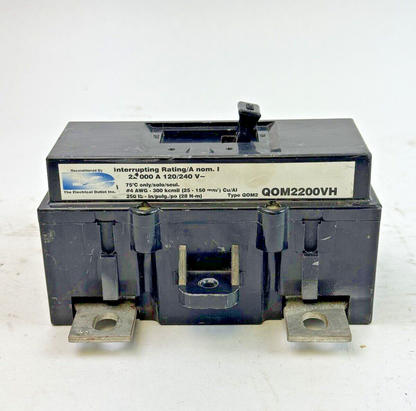 SQUARE D QOM2200VH  MAIN CIRCUIT BREAKER  2P  200A  240VAC4