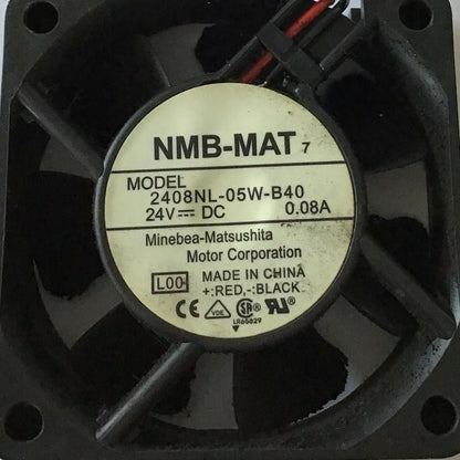 NMB-MAT AXIAL FAN 2408NL-05W-B40 24VDC 0.08A ***LOTOF2***2