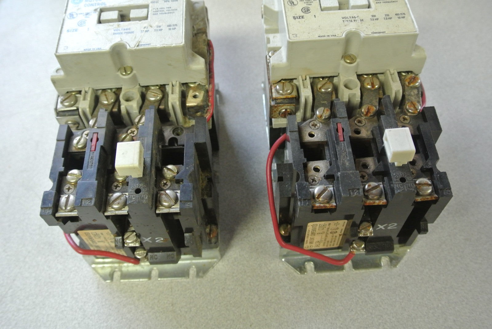 WESTINGHOUSE A200M1CACP / 6710C49G06 SIZE 1 STARTER 110/120V COIL + BA13A LOT/22