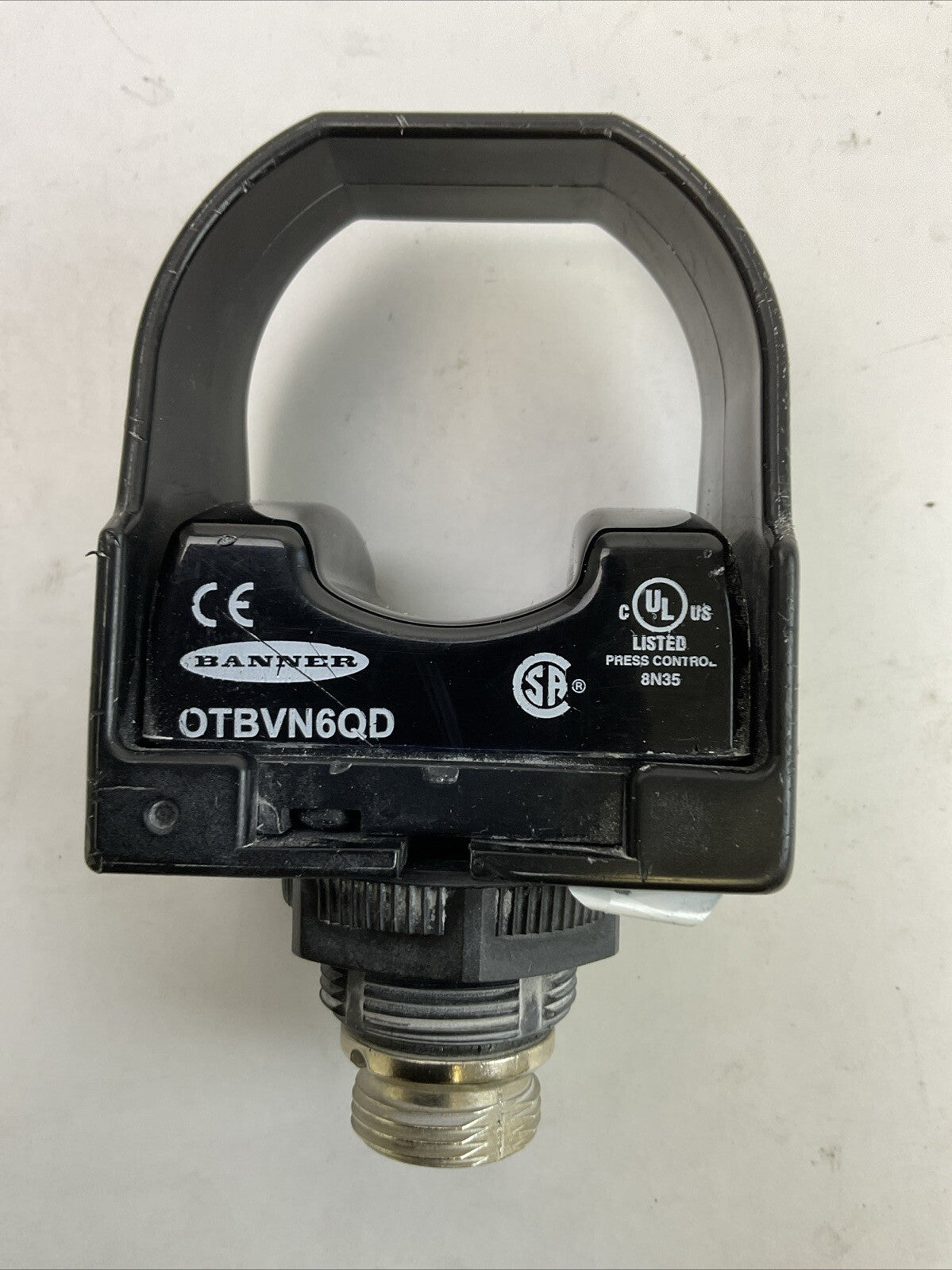 BANNER OTBVN6QD TOUCH BUTTON W/ SHIELD0