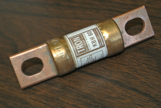 BUSSMANN / TRON KBH60 RECTIFIER FUSE / 500V / 60A / NEW SURPLUS0