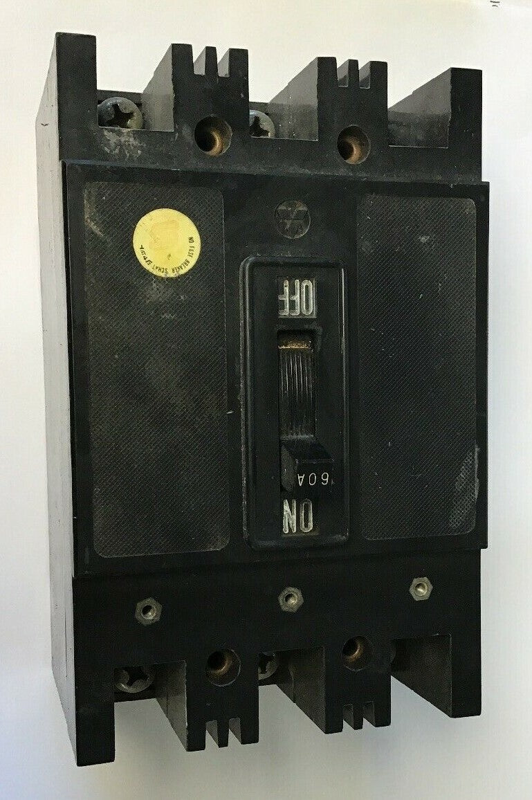 MITSUBISHI NF 100-E CIRCUIT BREAKER 60AMP 550VAC/250VDC 3POLE0