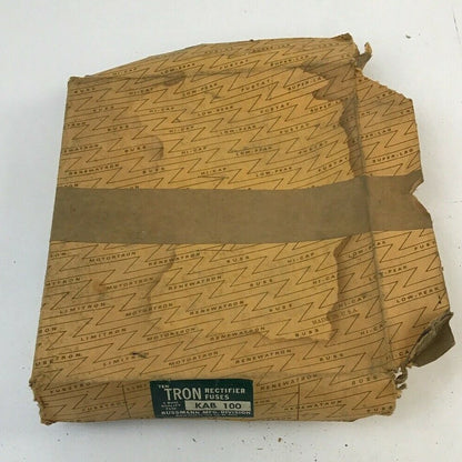 TRON KAB 100 RECTIFIER FUSE 250VAC ****LOTOF10**** 0