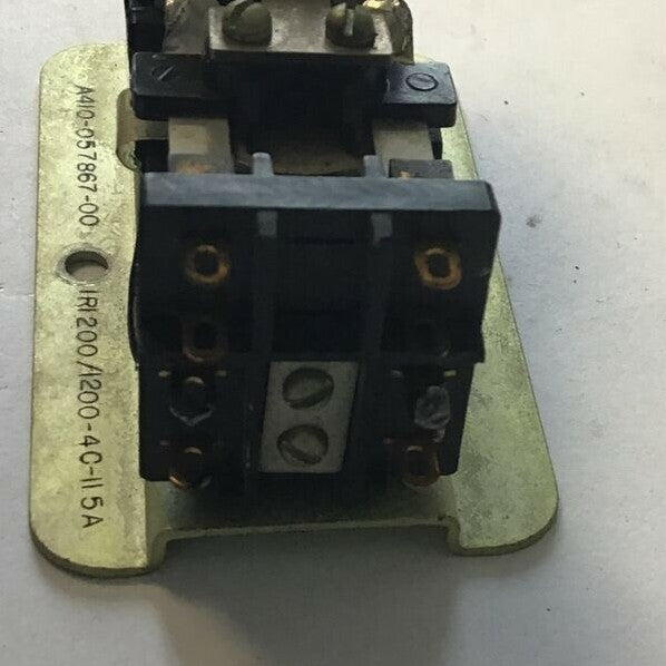 GUARDIAN IR-1200/1200-4C-115A INTERLOCKING RELAY A410-057867-00 115V 60CY 3