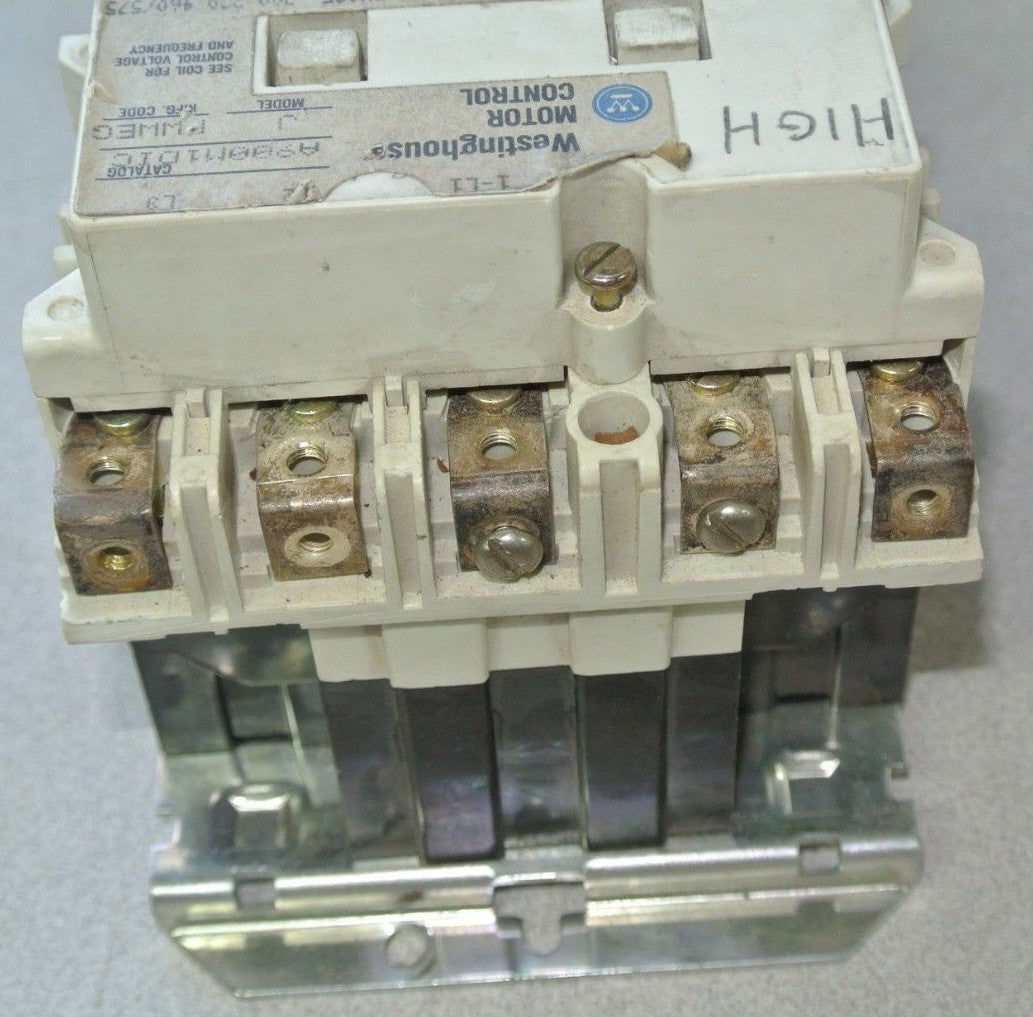 WESTINGHOUSE 505C808G15 / 9084A71HD1 STARTER w/ AA13A OVERLOAD RELAY - 24V 60Hz4