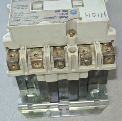 WESTINGHOUSE 505C808G15 / 9084A71HD1 STARTER w/ AA13A OVERLOAD RELAY - 24V 60Hz4