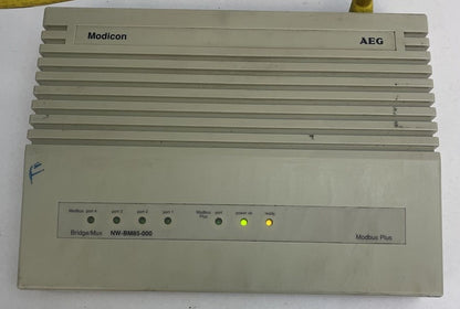 AEG MODICON NW-BM85-000 MODBUS PLUS 110VAC0