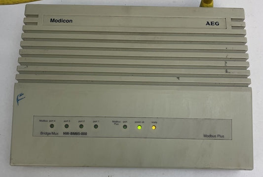 AEG MODICON NW-BM85-000 MODBUS PLUS 110VAC0