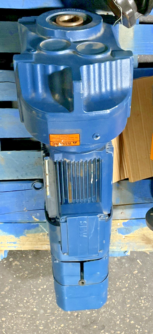 SEW EURODRIVE FA77/GDRE100LC4BE5HR/TF/EV7R GEARBOX MOTOR 5HP 1750RPM 25.50RATIO0