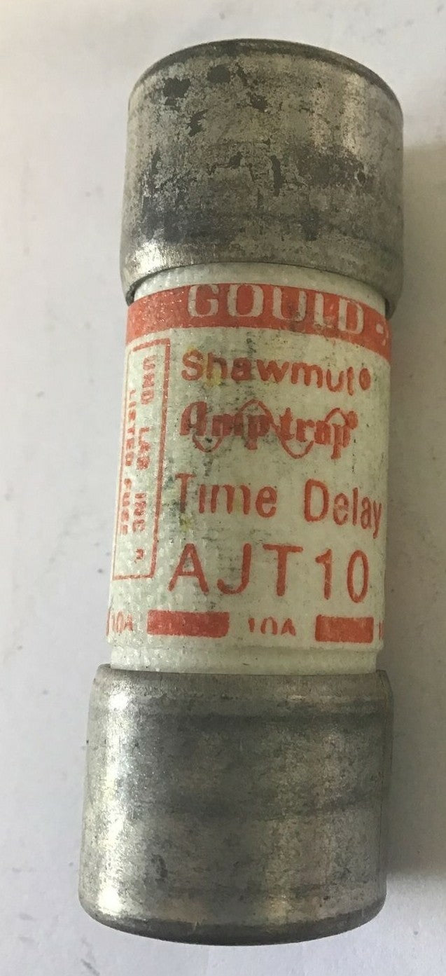 GOULD SHAWMUT AJT10 10A 600V AMP-TRAP TIME DELAY****LOTOF5****1