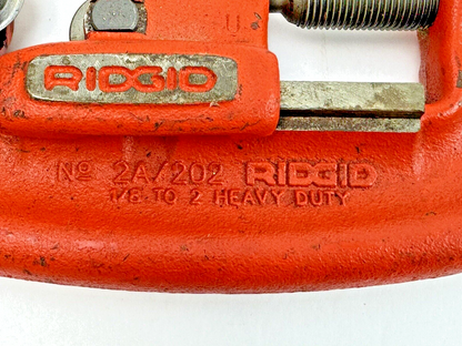 RIDGID - 2A / 202 - HEAVY-DUTY PIPE CUTTER 1/8" - 2"5