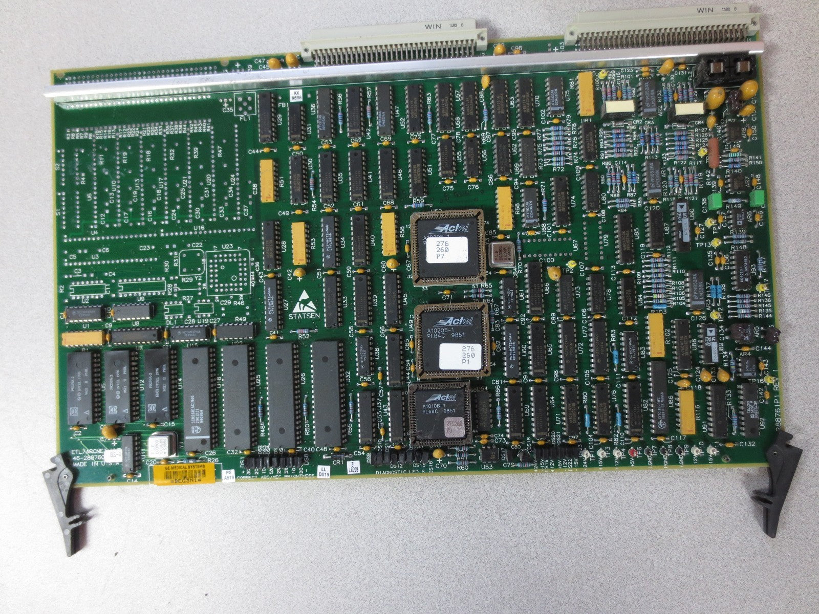GE MEDICAL SYSTEMS 46-288760 G3-A ETL/ARCNET HUB BOARD0