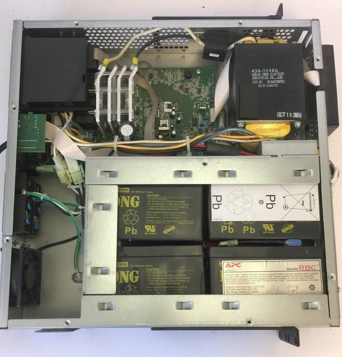 APC SUA1500RM2U UNINTERRUTIBLE POWER SUPPLY 120VAC 1440VA 980W6