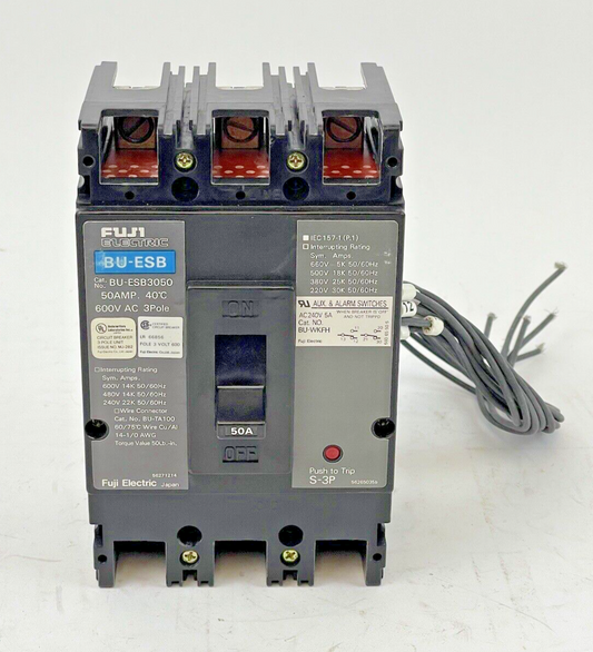FUJI - BU-ESB3050 - CIRCUIT BREKER - 50 AMP, 600 VOLT, 3 POLE, 10kA0