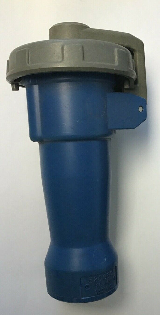 HUBBELL 320C6W PIN & SLEEVE WATERTIGHT PLUG 20A 250VAC0