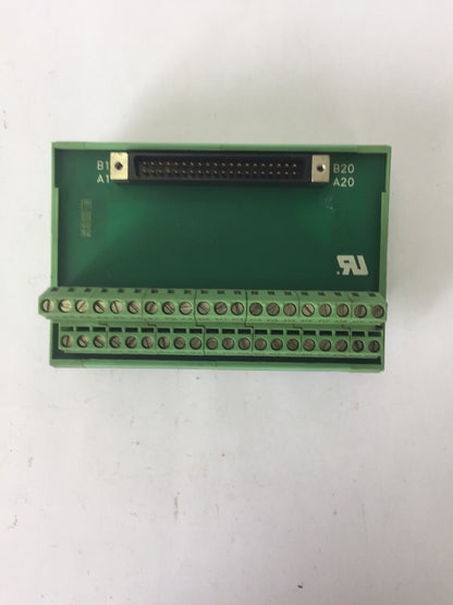 YASKAWA MOTOMAN 5535392 BREAK OUT MODULE BOARD REV A0