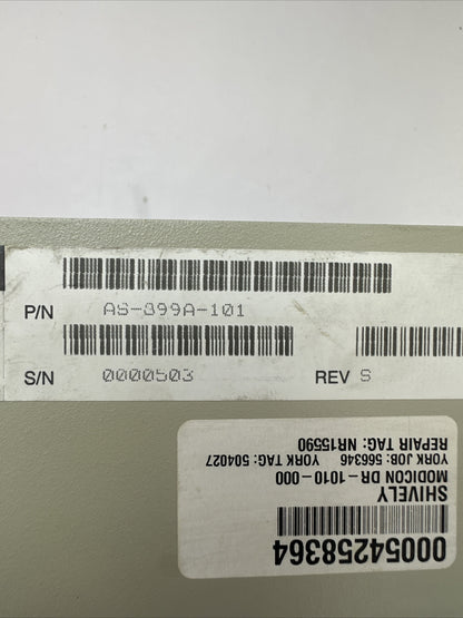 MODICON DR-1010-000 REV B CYBERLINE 1000A SERVO DRIVE AS-399A-101 REV S2