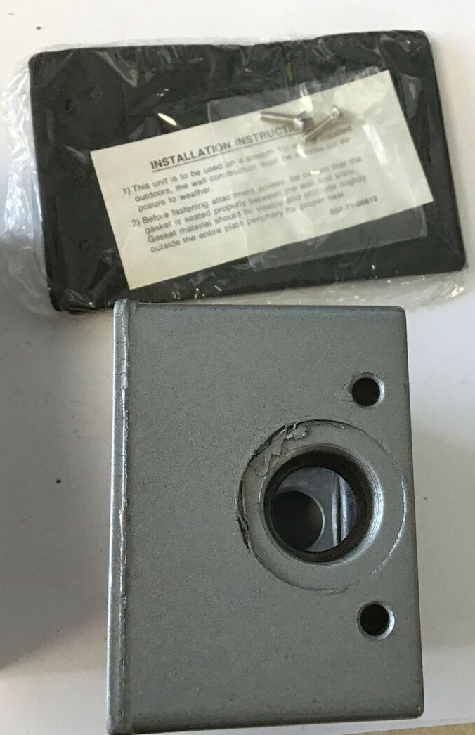 AMERICAN ELECTRIC T-11 PERFECT LINE T-BOX W/ COVER ***LOTOF2***7