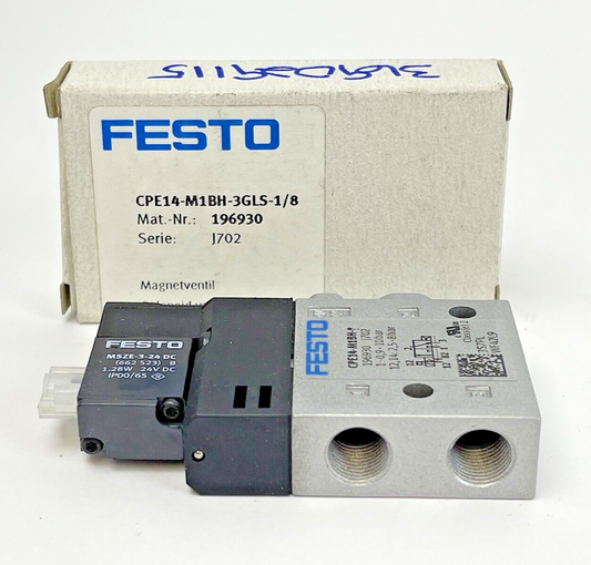 FESTO - CPE14-M1BH-3GLS-1/8 - SOLENOID VALVE - 1969300