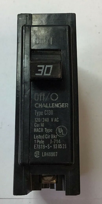 CHALLENGER C130 120/240VAC TYPE HCAR 1POLE ***LOTOF5***1