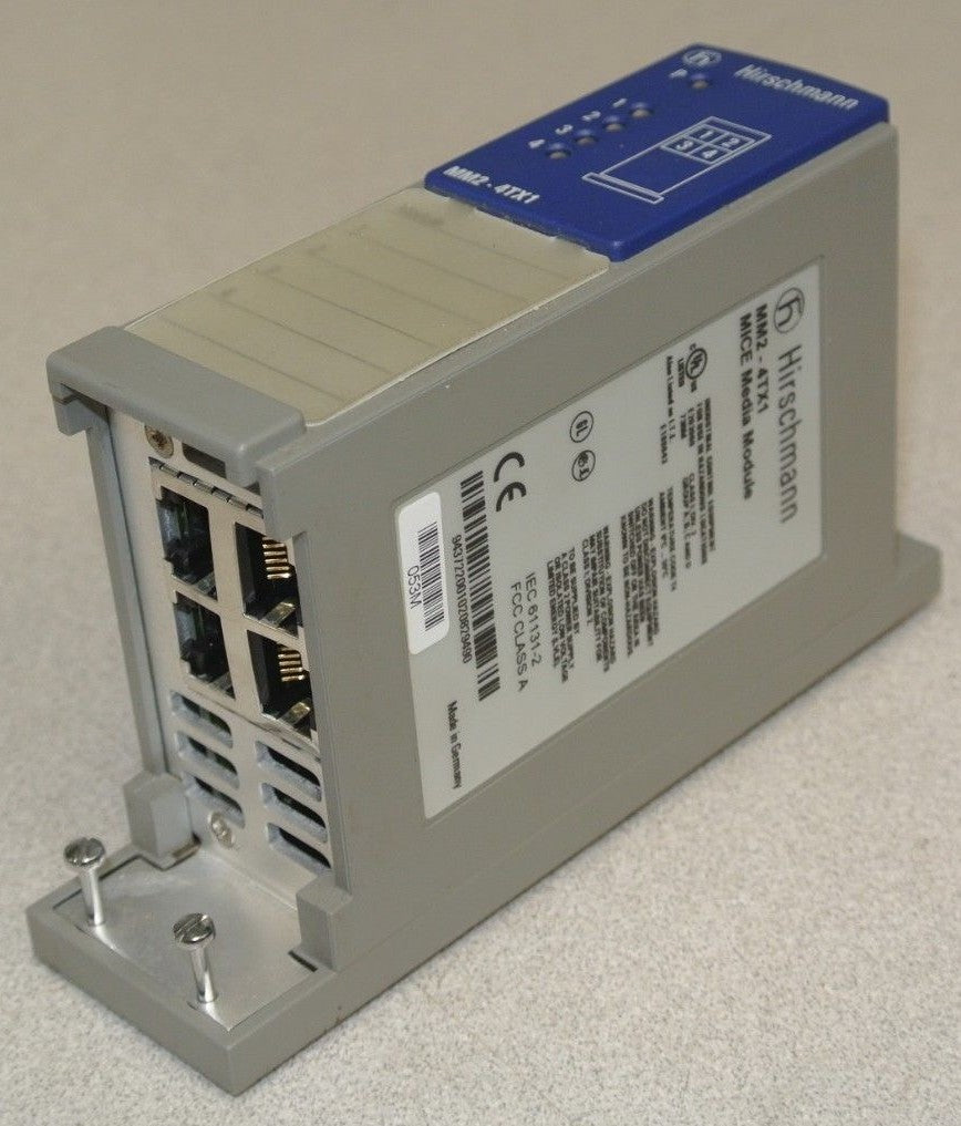 HIRSCHMANN MM2-4TX1 / MICE MEDIA MODULE / 4TX10