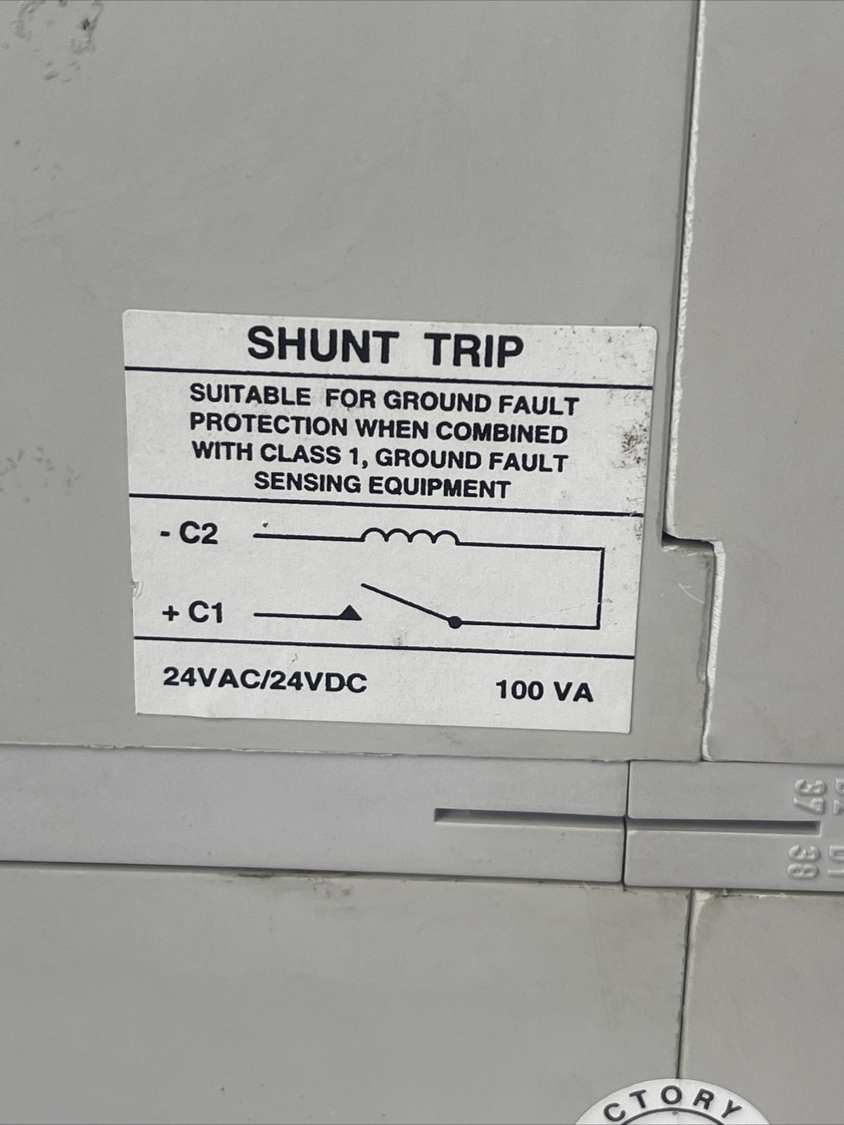 ABB S6N CIRCUIT BREAKER 600V 600AMP 3POLE SHUNT TRIP 24V8