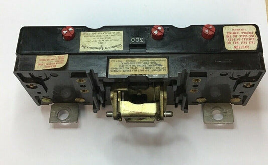 WESTINGHOUSE HLA3300T TRIP UNIT 300A 3POLE 370D749G30 0