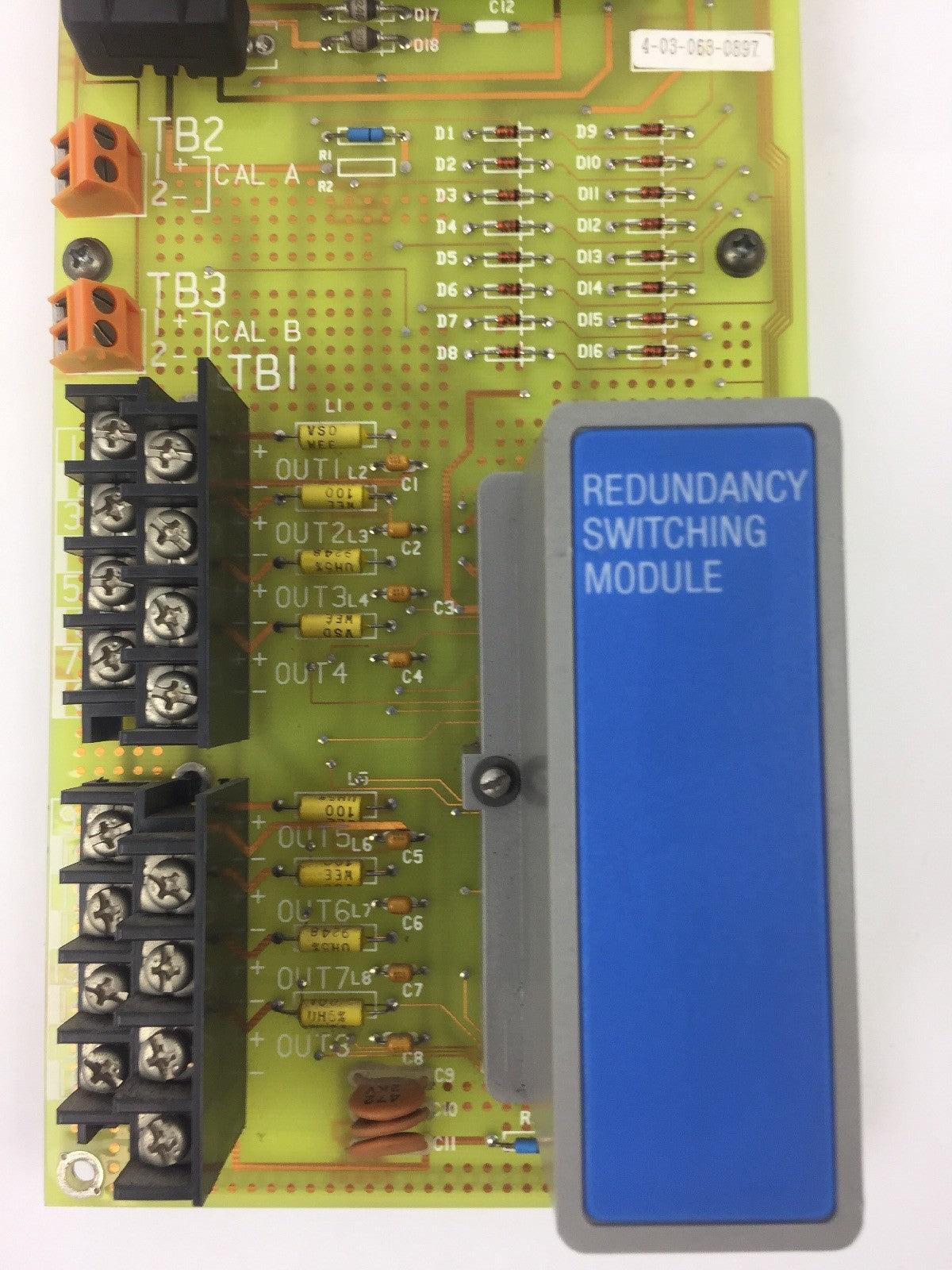 HONEYWELL 51304335-200 REV C TERMINATION ASSY ANALOG OUTPUT REDUNANCY MU-TA0X523