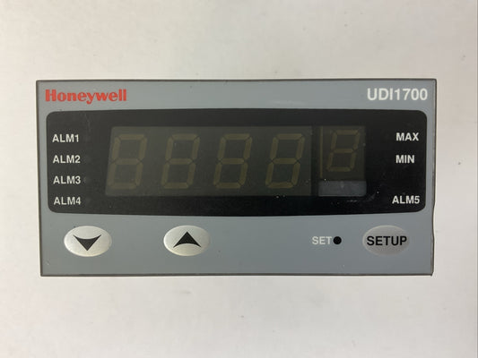 HONEYWELL UDI1700 MICRO-PRO DI170 1110010000 DIGITAL PANEL INDICATOR0